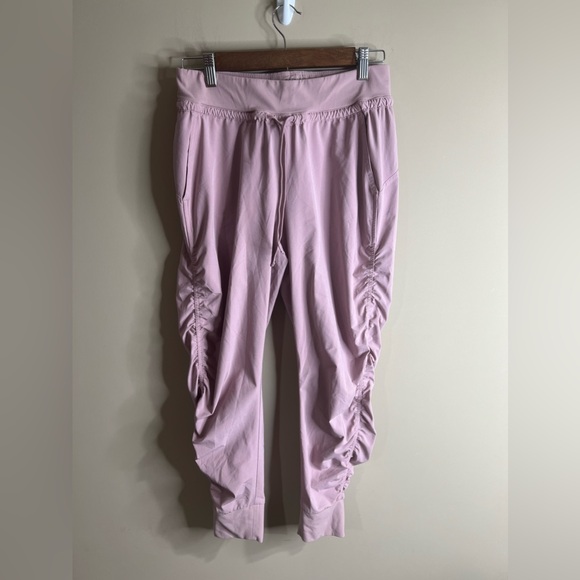 Athleta mid rise attitude pant 2p mauve pink - Picture 3 of 12